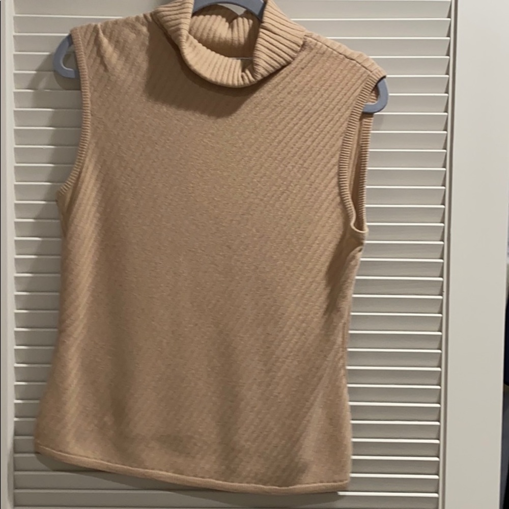 Cashmere chic turtleneck Beige M